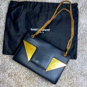 Saint Laurent body bag clutch